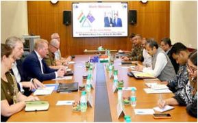 10th India–Australia Defence Policy Talks were held in New Delhi